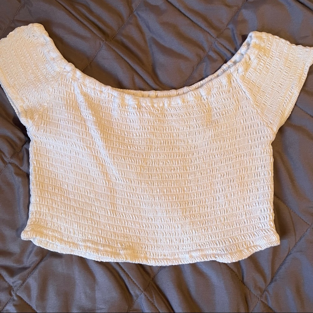 Off the shoulder Brandy Melville top